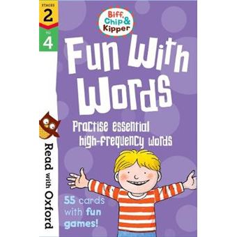 Read With Oxford Stages 24 Biff, Chip And Kipper Fun With Words Flashcards - 1