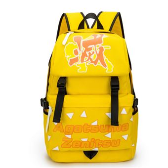 Mochila Infantil Good Deal Demon Slayer Agatsuma Zenitsu | 44 x 31 x 18 cm - Amarelo - 1