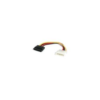 Cabo Adaptador StarTech 6in 4 Pin Molex to SATA Power - 1