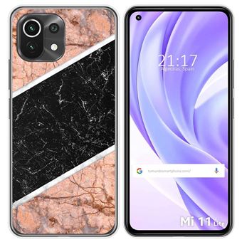 Capa Tumundosmartphone de gel TPU para Xiaomi Mi 11 Lite 4G / 5G / 5G NE Design de mármore 07 desenhos - 1