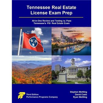 Tennessee Real Estate License Exam Prep: All-in-One Review and Testing to Pass Tennessee's PSI Real Estate Exam - 1