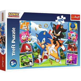 Puzzle Trefl Sonic The Hedgehog 16465 | 100 Peças - 1