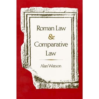 Roman Law and Comparative Law - Paperback - 1991 - 1