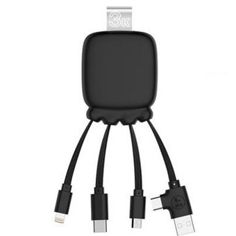 Powerbank  XOOPAR | 3000 mAh | Multi GAMMA2 | Plástico reciclado | Preto - 1