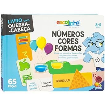 Qc-Dominó-Memo: Números, Cores E Formas (Qc) (Escolinha) - 1