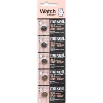 Pilha Maxell Reloj. Sr1116Sw(366) Cx10 18289500 - 1