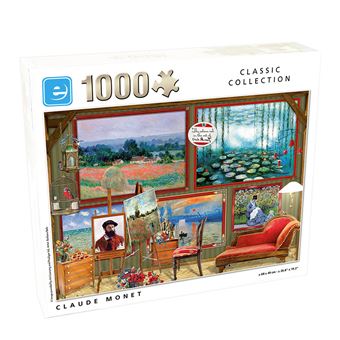Puzzle Claude Monet - 1000 Peças - Eurprice - 1