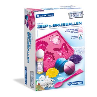 Conjunto de Ciência e Brinquedos Clementoni 66771 Zeep en Bruisballen