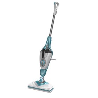Máquina de Limpeza a Vapor Black & Decker Steam-Mop | 1600 W | Azul, Branco - 1