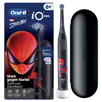 Escova de Dentes Elétrica Oral-B iO Kids Spiderman | Preto - 1
