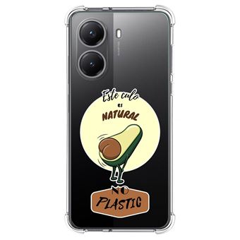 Capa TUMUNDOSMARTPHONE de silicone à prova de choque para Xiaomi Poco X7 Pro 5G Desenhos de design de bunda natural - 1