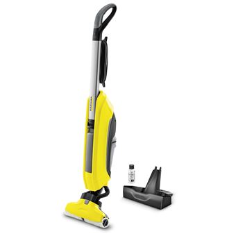 Aspirador Vertical Kärcher FC 5 Preto, Prateado, Amarelo