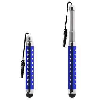 Caneta Digital Avizar Strass para Ecrã Tátil | Extensão Jack 3.5 mm - Azul - 1