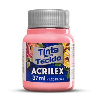Tinta Acrilex Fosca para Tecido 04140/909 | 37ml - Rosa Tutti-Frutti - 1