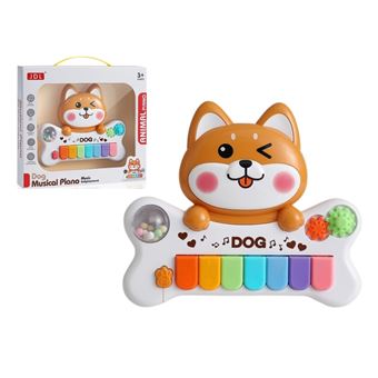 Piano Musical Infantil LPM | Design Animal com Luzes e Música - 1