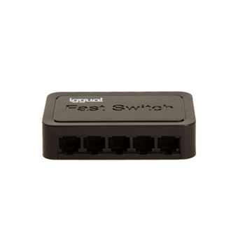Switch de Rede iggual IGG318003 | Preto - 1