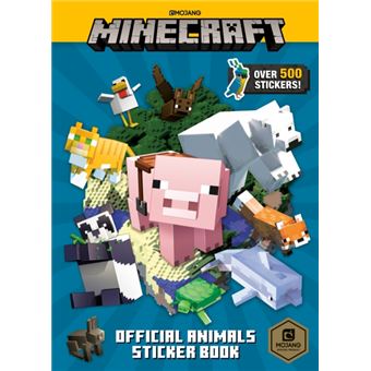 Minecraft Official Animals Sticker Book Minecraft - 1