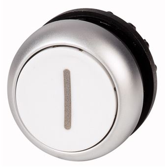 Interruptor de Botão Eaton M22-D-W-X1 | Metálico, Branco - 1