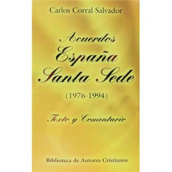 Acuerdos España-Santa Sede (1976-1994). - 1