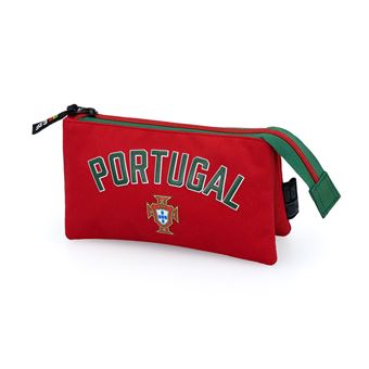 Estojo de 3 Fechos FPF | Vermelho/Verde - 1