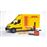 Carrinha de Brincar Bruder DHL Mercedes Benz Sprinter com Empilhador e 2 Paletes_0