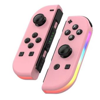 Comando Nanlin Compatível com Nintendo Switch | Wireless Bluetooth - Rosa - 1