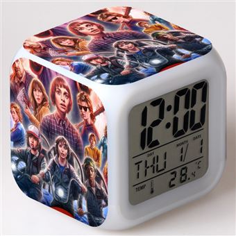 Despertador Infantil HSMY | LED | Multifuncional Colorido | STranger Things 3 10 - 1