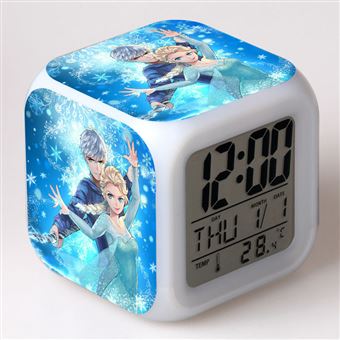 Despertador Infantil HSMY | LED | Multifuncional Colorido | FROZEN 74 - 1