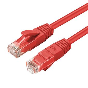 Cabo de Rede Microconnect MC-UTP6A0025R | Vermelho - 1