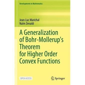 A Generalization Of Bohrmollerups Theorem For Higher Order Convex Functions - 1