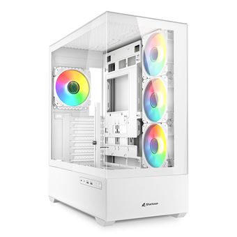 Caixa para Computador Sharkoon AK6 RGB | Branco - 1