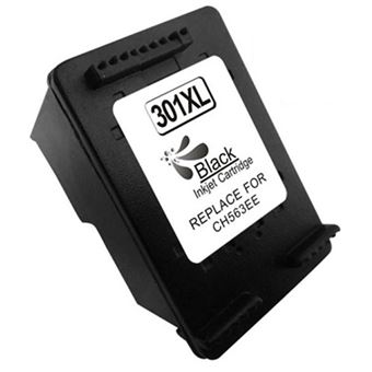 Tinteiro Compatível com Impressoras HP CH563EE (301XL) Preto - 1