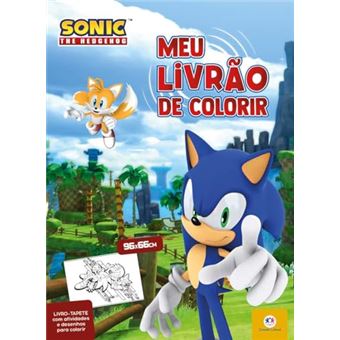 Sonic - Meu Livrão De Colorir - 1