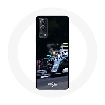 Capa Maniacase para Vivo Y72 Fórmula 1 Valtteri Bottas Piloto de Corrida F1 Preto - 1