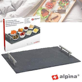 Bandeja Alpina para Aperitivos em Ardósia 30X40cm - 1