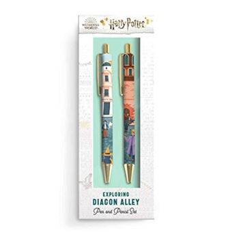 Harry Potter Exploring Diagon Alley Pen And Pencil Set - 1