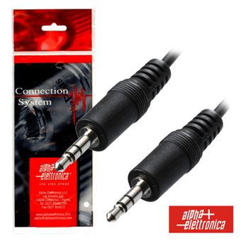 Cabo Jack Alpha-Elettronica 3.5Mm Macho / 3.5Mm Macho 1.5M St Polybag - 1