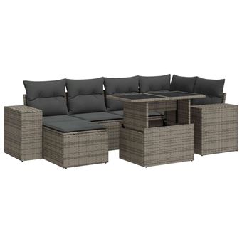 Conjunto de Mobiliário de Exterior VidaXL 3326831 - 1