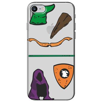 Capa Personalizada MakeUCase para iPhone 8 Nostalgia NT28 Transparente