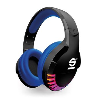 Auscultadores Gaming Sparco SPWHEADPHONE | Azul - 1