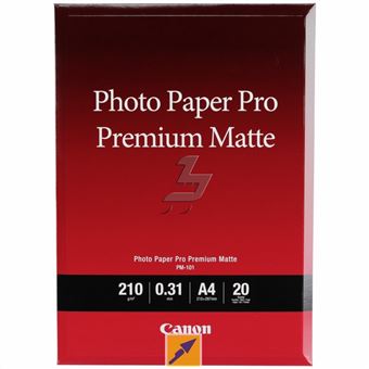 Canon Photo Paper Premium Matte papel fotográfico A4 - 1