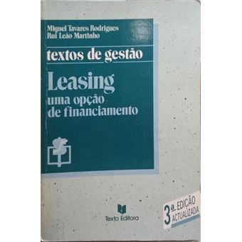 Leasing, uma opção de financiamento. - 1