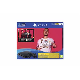Consola de Jogos Sony PlayStation 4 + Dualshock 4 + FIFA 20 + Voucher | Preto - 1
