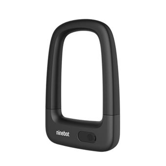 Cadeado com Impressão Digital Ninebot Pj02Zws Ip65 Tpu Micro USB Liga de Zinco - Preto - 1