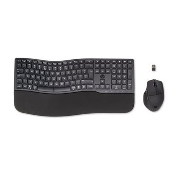 Teclado Wireless + Rato HP Conjunto de Teclado e Rato 680 Comfort Dual-Mode | Preto - 1