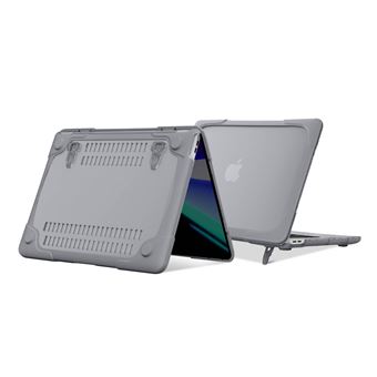 Capa Avizar Rígida para Macbook Pro 16 2019 com Proteção Total com Contorno - Cinza - 1