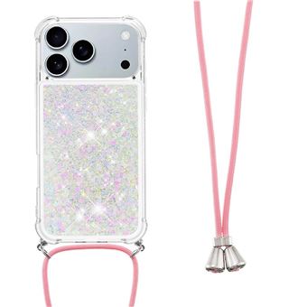 Capa FLOODKING para iPhone 17 Pro  | Corda Ajustável | Proteção Anti-Queda | Proteção da Lente | Branco - 1