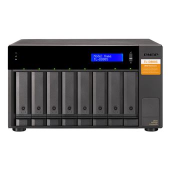 Compartimento Hdd/ssd QNAP TL-D800S | Cinzento - 1