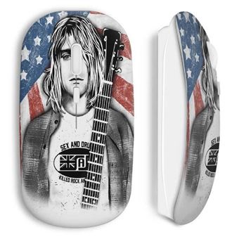 Rato Wireless Maniacase Kurt Cobain Mouse - 1