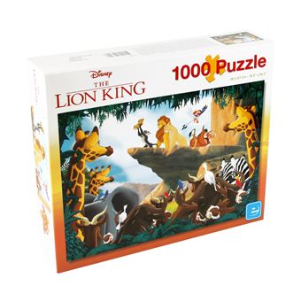 Puzzle Coleção Rei Leão - 1000 Peças - Europrice - 1